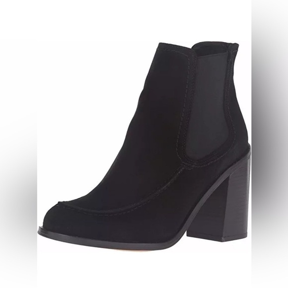 Shellys London Women's Ashley Black Suede Chelsea
Bootie Shoes Size 40 or US 9.5 - Picture 1 of 10